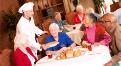 Independent Living Dining, Independent Living, Senior Living